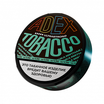 Жевательный табак ADEX WIDE ULTRASTRONG "Мятная жвачка" 12гр